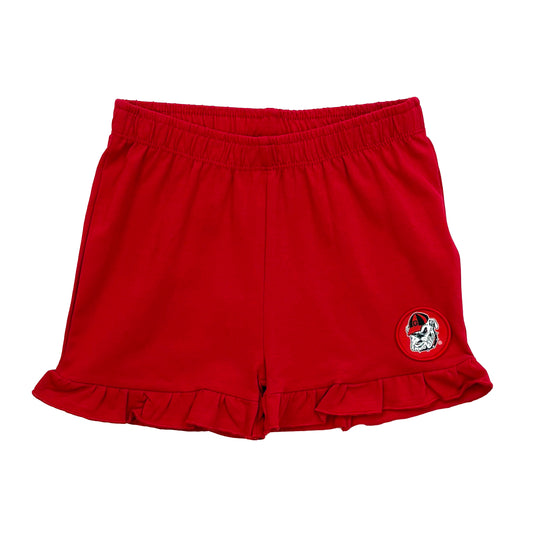 Georgia Bulldogs Infant Ruffle Short