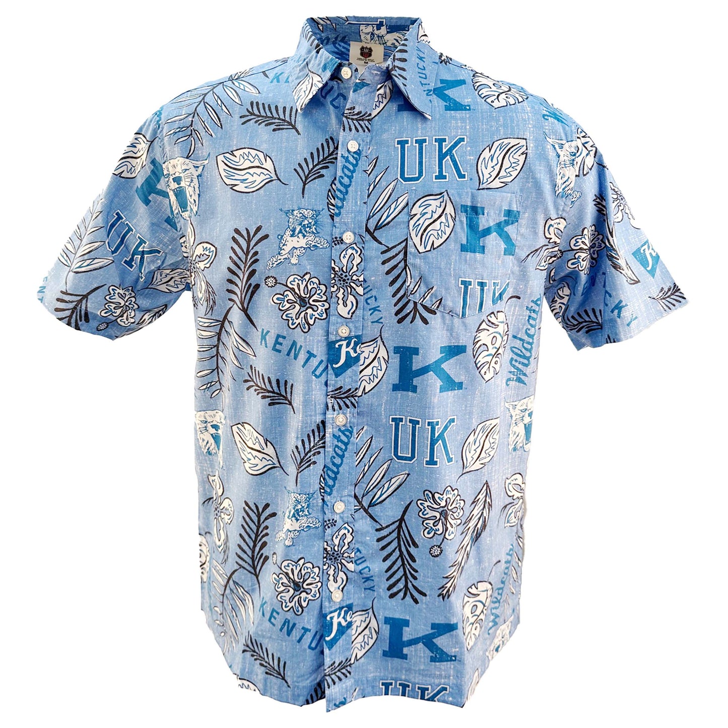 Kentucky Wildcats Men's Vault Floral Shirt