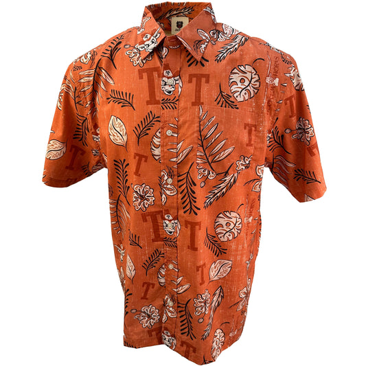 Texas Longhorns Men's Vintage Floral Shirt