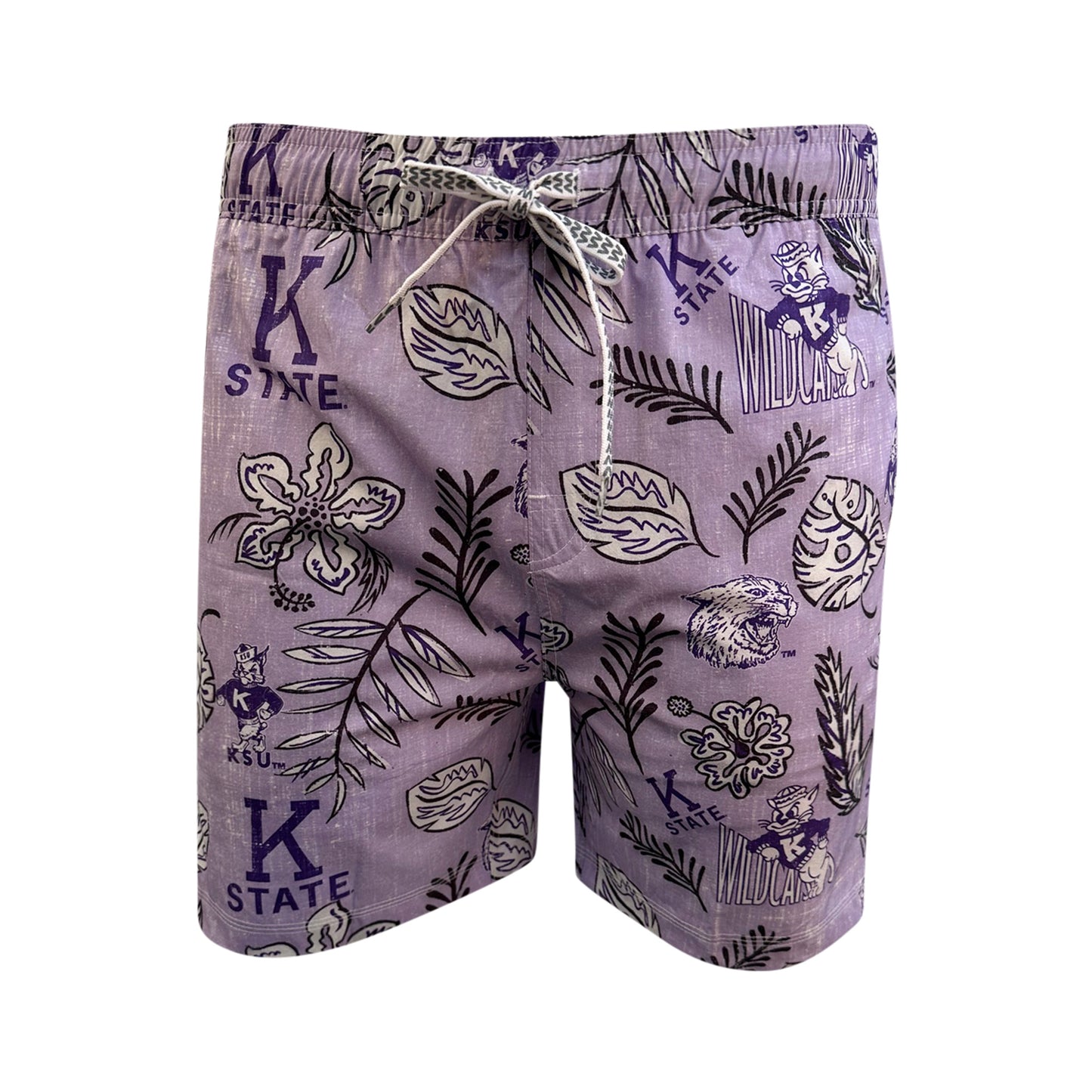 Kansas State Wildcats Men's Swim Trunks