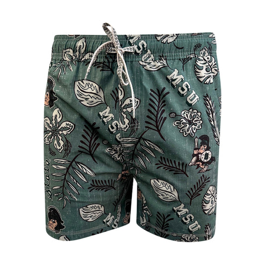 Michigan State Spartans Men's Swim Trunks