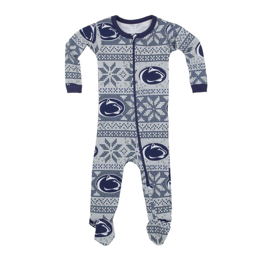 Penn State Nittany Lions Infant Holiday Zip Sleeper