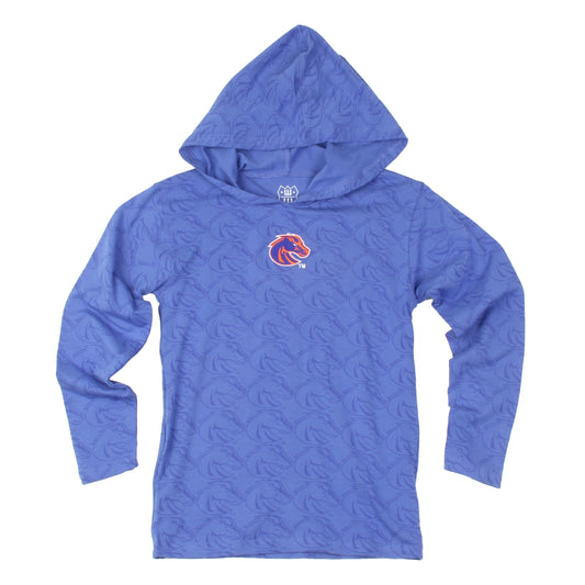 Boise State Broncos Youth Allover Print Hoodie