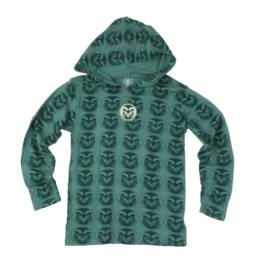 Colorado Buffaloes Youth Allover Print Hoodie