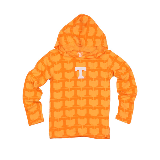 Tennessee Volunteers Youth Allover Print Hoodie