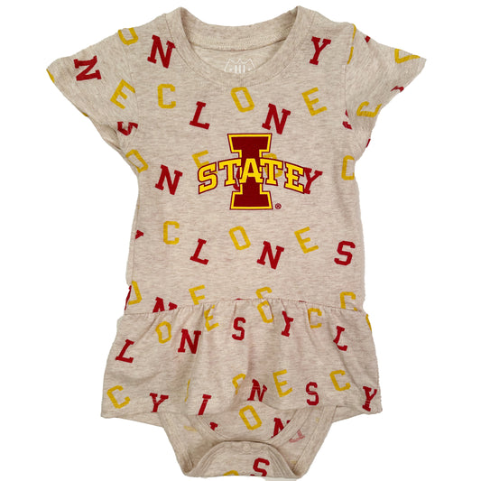 Iowa State Cyclones Infant Allover Print Team Hopper