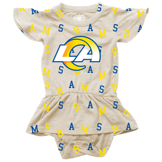 Los Angeles Rams NFL Infant Allover Print Team Hopper