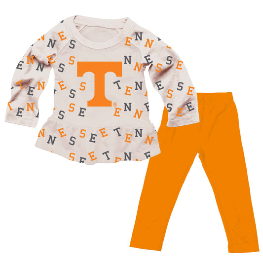 Tennessee Volunteers Infant Allover Team Set