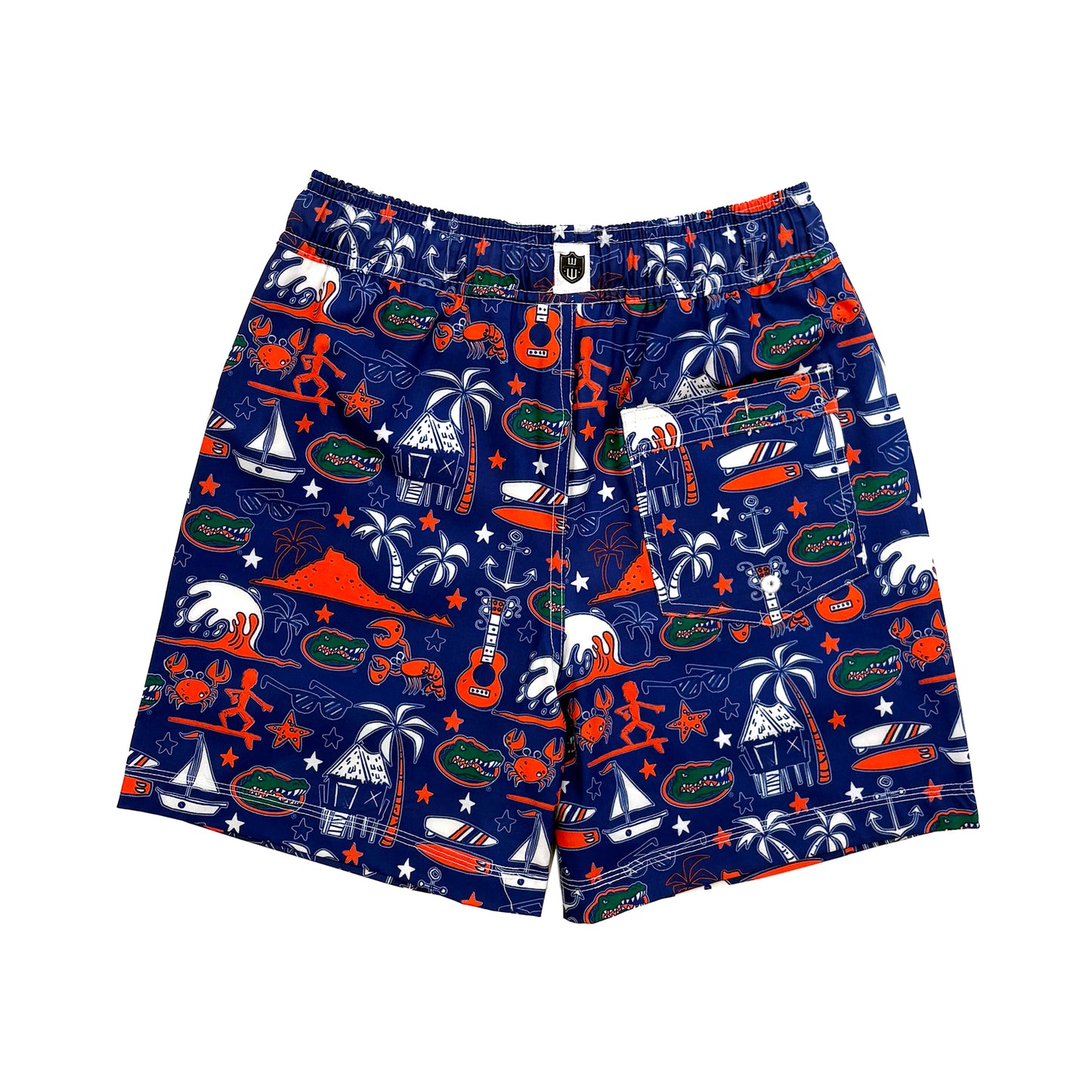 Florida Gators Youth Boys Luau Swim Trunk