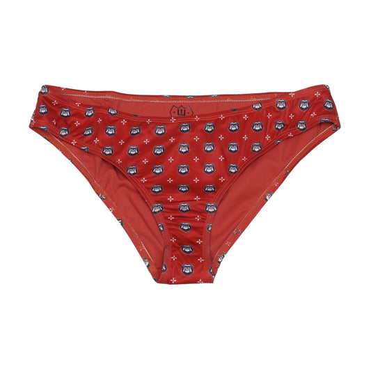 Georgia Bulldogs Women's Fleur Bikini Bottom
