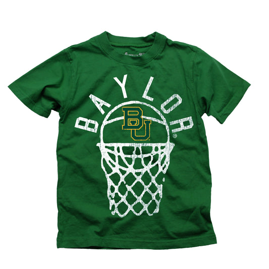 Baylor Bears  Youth Basketball Tee