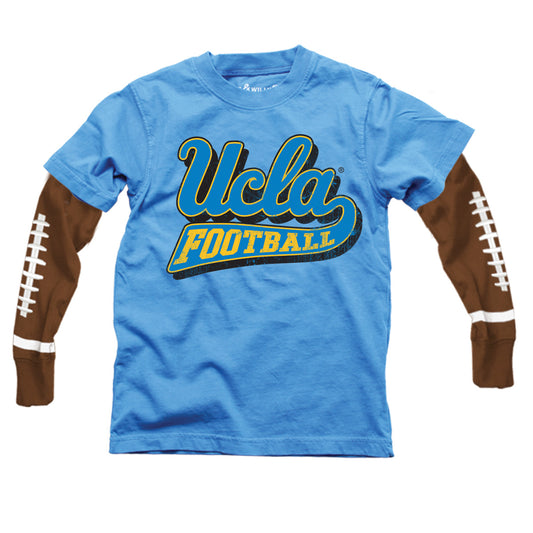 UCLA Bruins Youth Fball Sleeve 2 in 1 Tee
