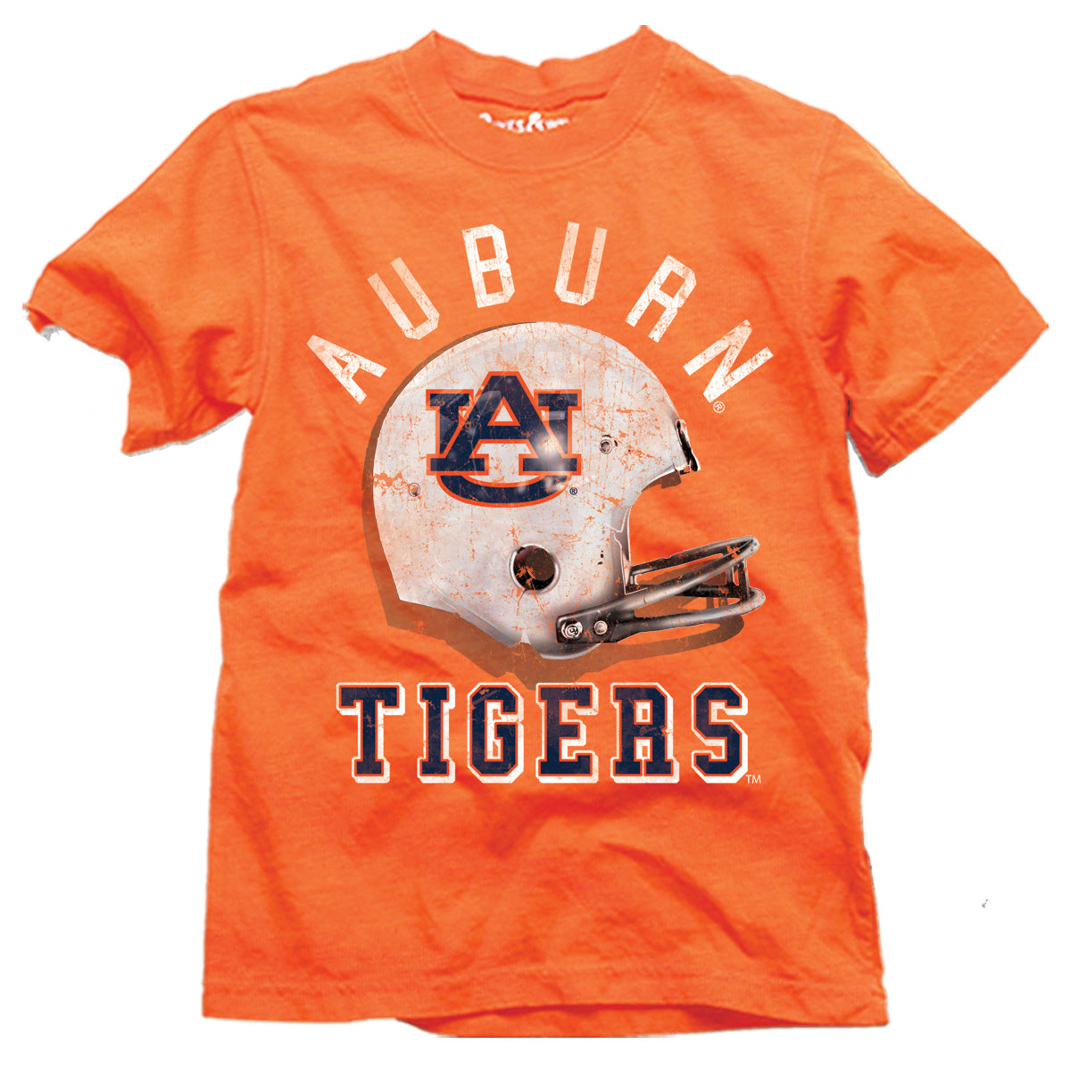 Auburn Tigers  Youth Football Helmet Tee