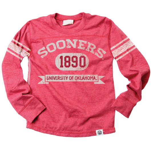 Oklahoma Sooners  Youth Blended Jersey