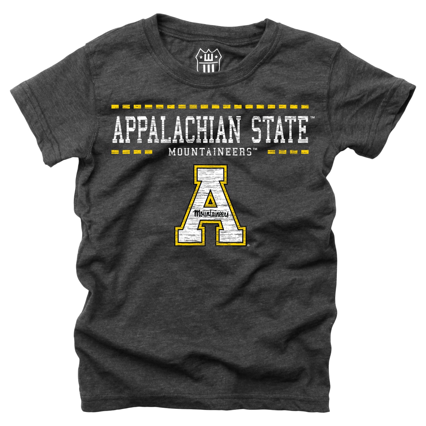 Appalachian State Mountaineers NCAA Girls S/S Blended Tee