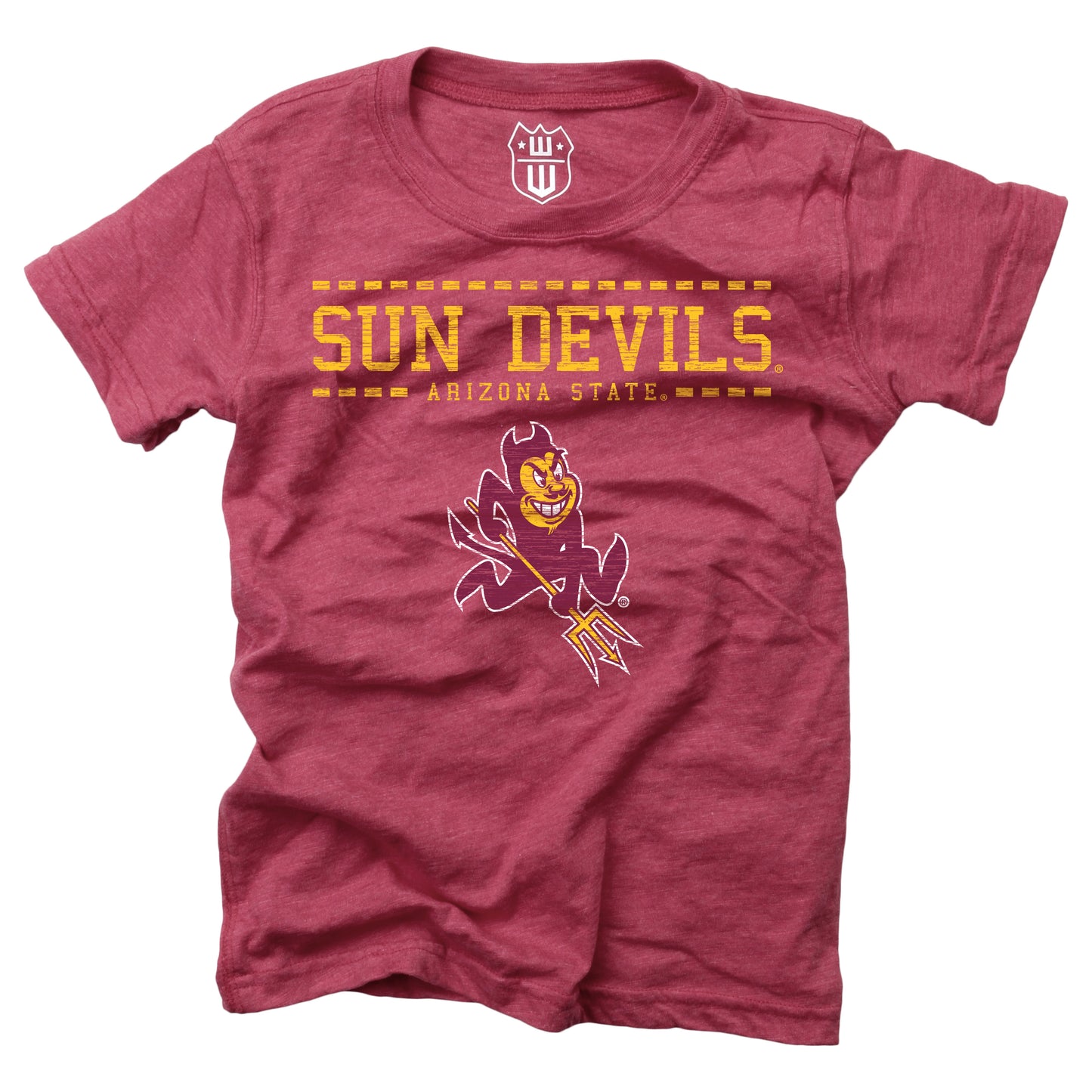 Arizona State Sun Devils NCAA Girls S/S Blended Tee - ASU Red