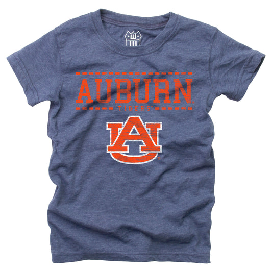 Auburn Tigers NCAA Girls S/S Blended Tee