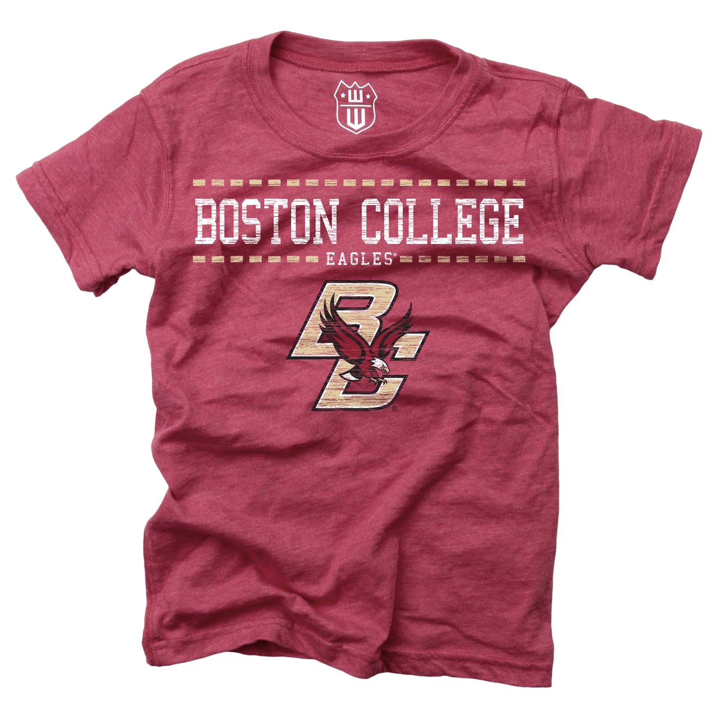 Boston College Eagles NCAA Girls S/S Blended Tee