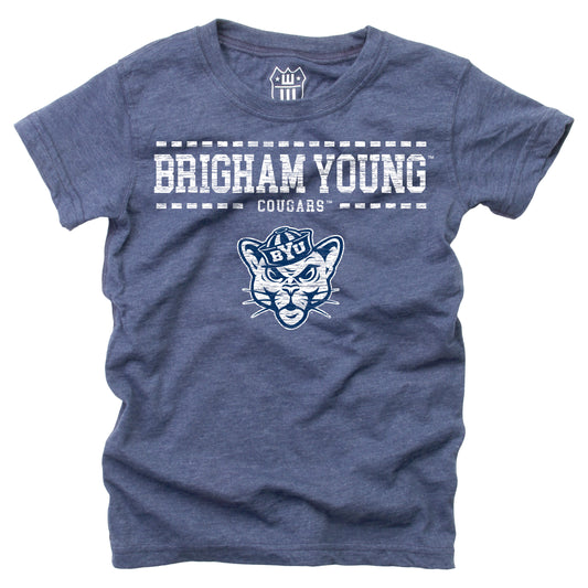 Brigham Young Cougars NCAA Girls S/S Blended Tee