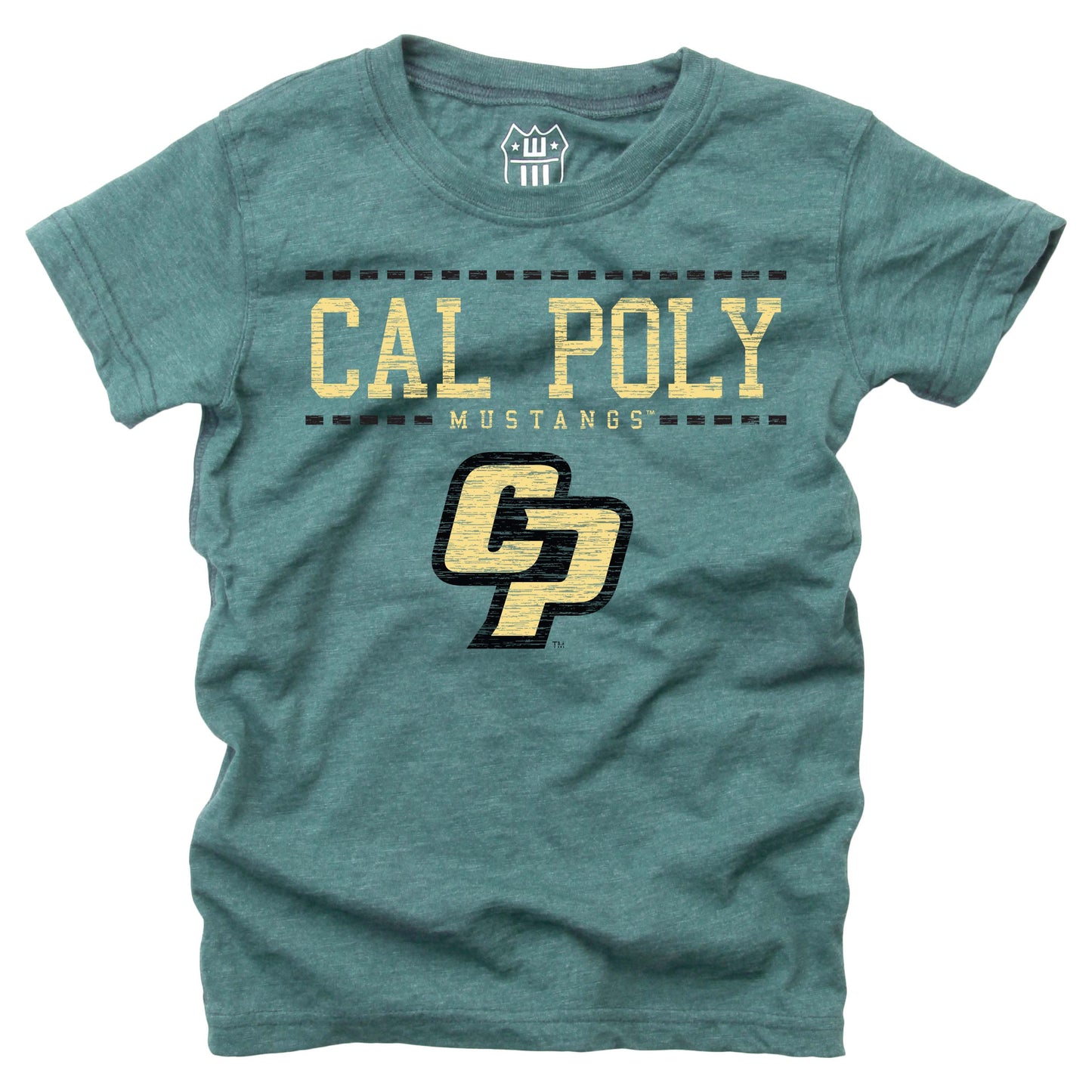 Cal Poly Mustangs NCAA Girls S/S Blended Tee