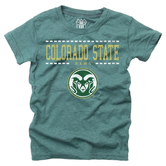 Colorado State Rams NCAA Girls S/S Blended Tee