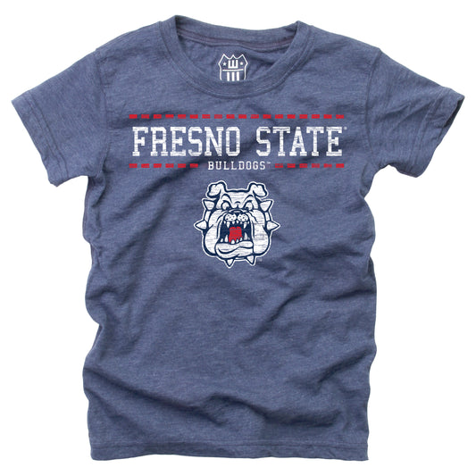 Fresno State Bulldogs NCAA Girls S/S Blended Tee