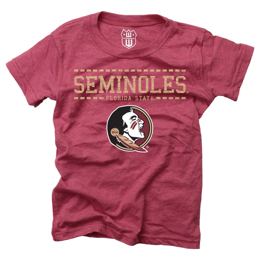 Florida State Seminoles NCAA Girls S/S Blended Tee