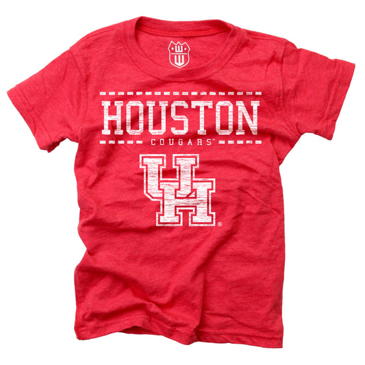 Houston Cougars NCAA Girls S/S Blended Tee