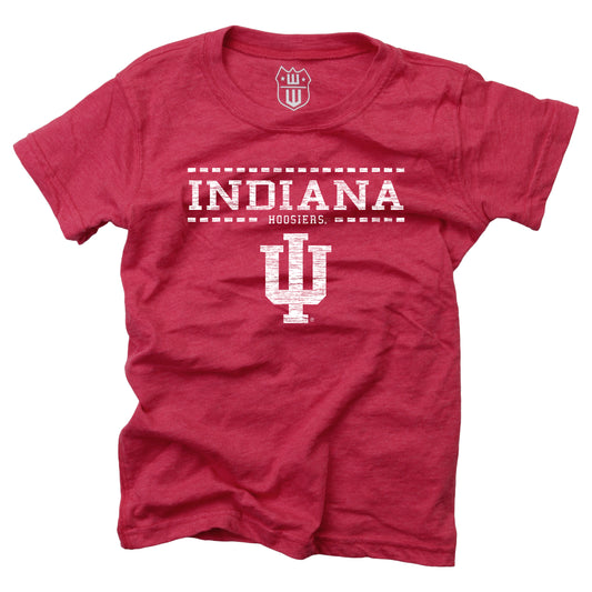 Indiana Hoosiers NCAA Girls S/S Blended Tee