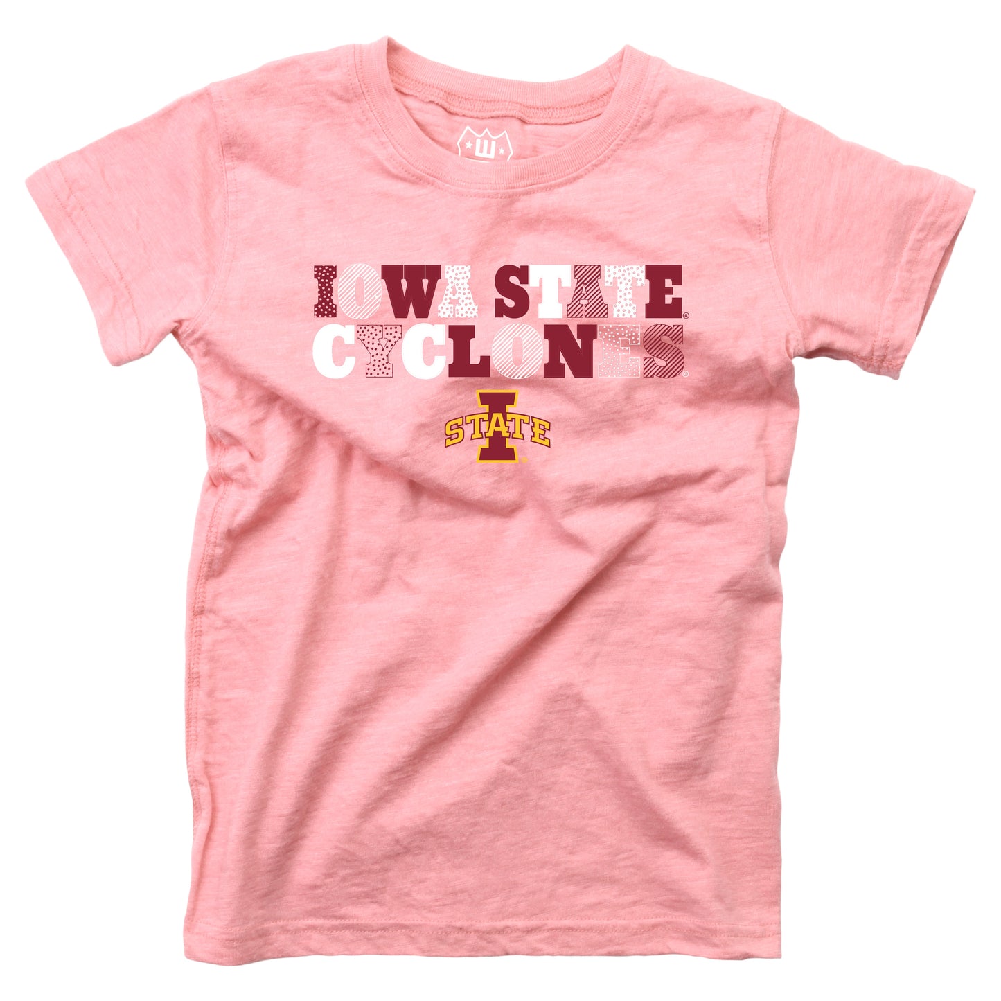 Iowa State Cyclones Youth Girls SS Blend Tee