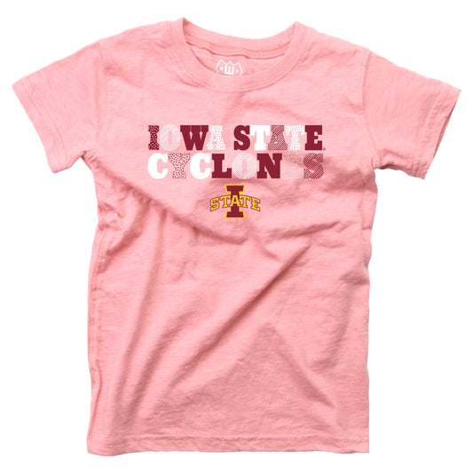 Iowa State Cyclones Youth Girls SS Blend Tee