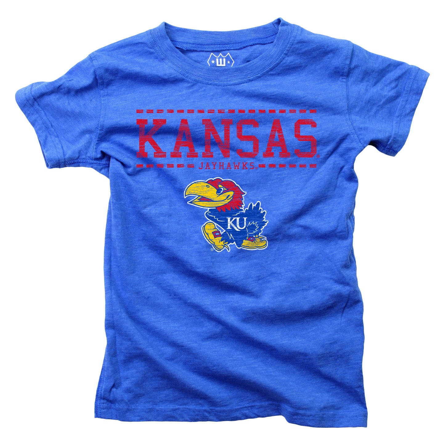 Kansas Jayhawks NCAA Girls S/S Blended Tee