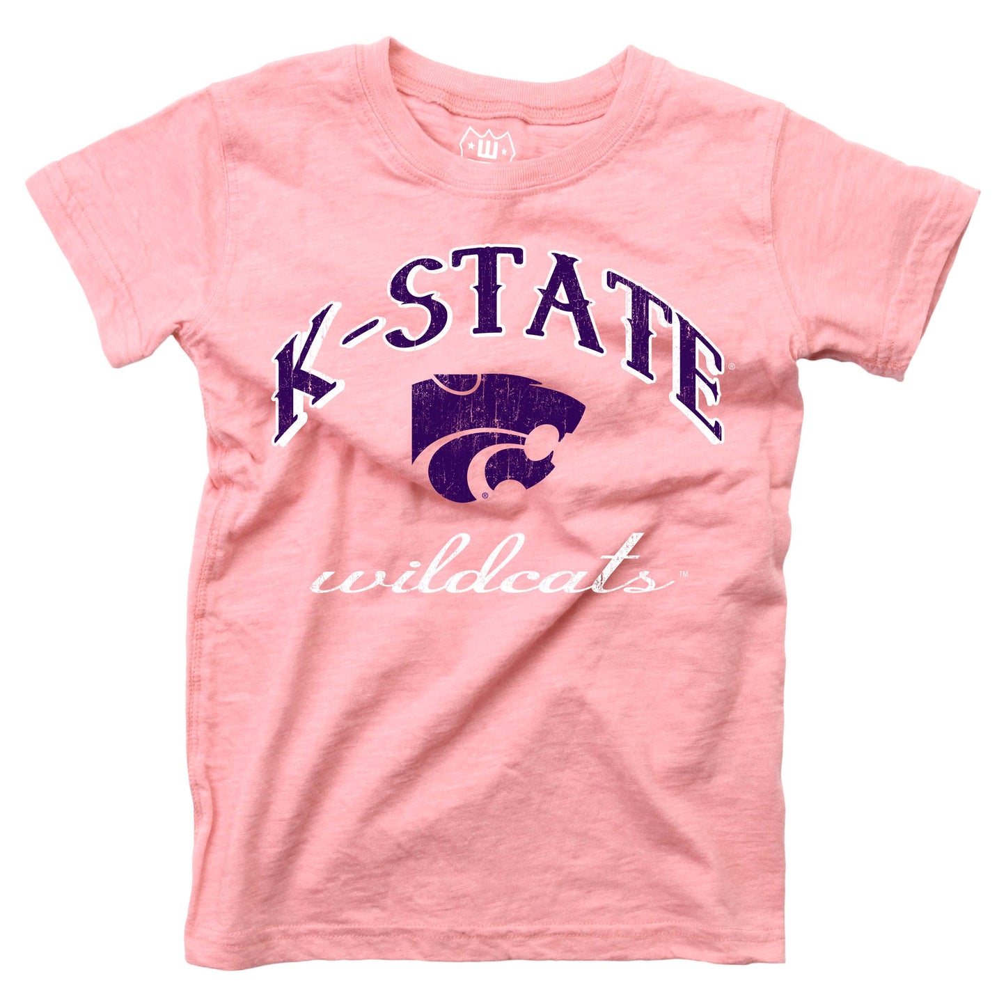 Kansas State Wildcats Youth Girls SS Blend Tee