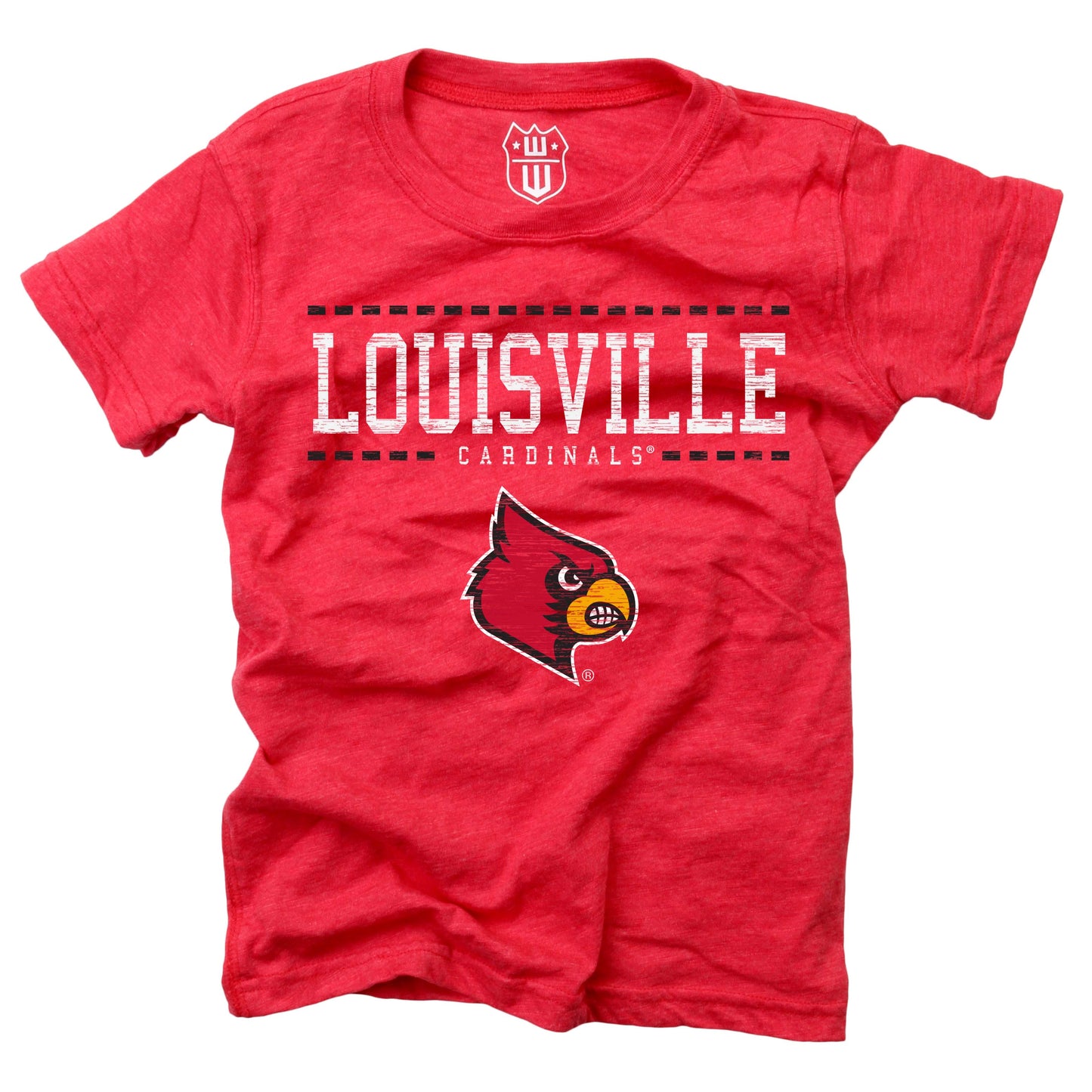 Louisville Cardinals NCAA Girls S/S Blended Tee