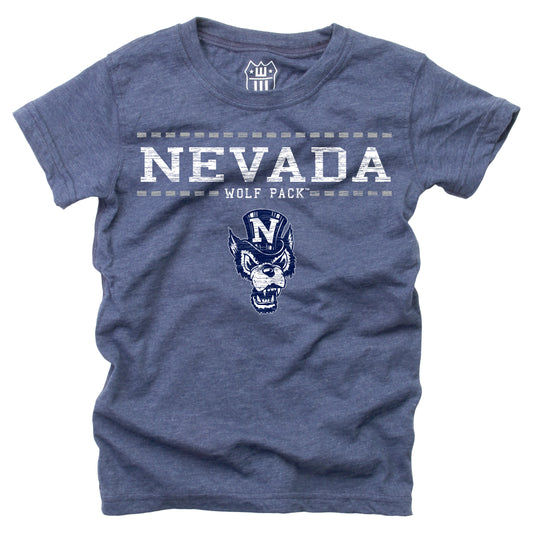 Nevada Reno Wolfpack NCAA Girls S/S Blended Tee