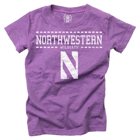 Northwestern Wildcats NCAA Girls S/S Blended Tee