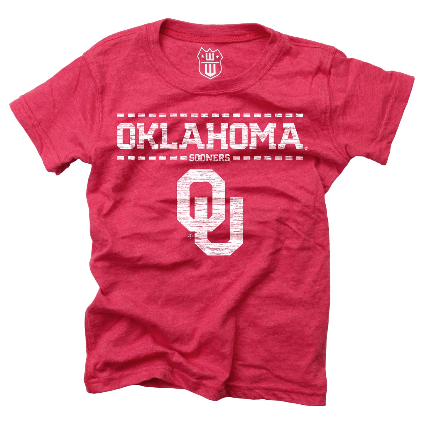 Oklahoma Sooners NCAA Girls S/S Blended Tee