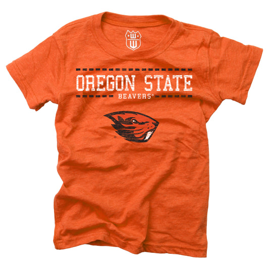 Oregon State Beavers NCAA Girls S/S Blended Tee