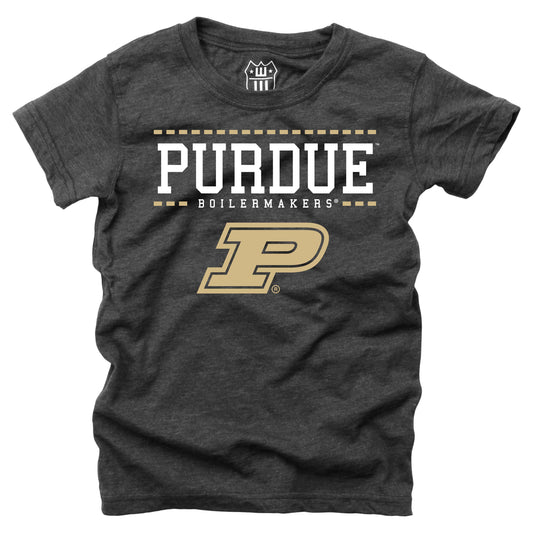 Purdue Boilermakers NCAA Girls S/S Blended Tee