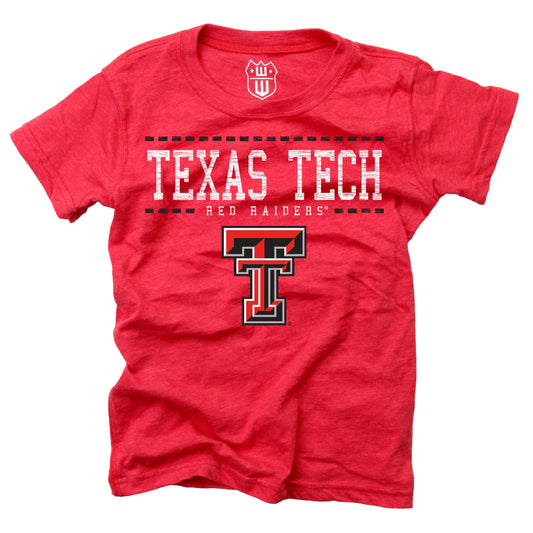 Texas Tech Red Raiders NCAA Girls S/S Blended Tee
