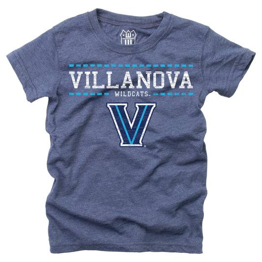 Villanova Wildcats NCAA Girls S/S Blended Tee