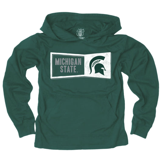 Michigan State Spartans Youth Boys Hooded Pull Over