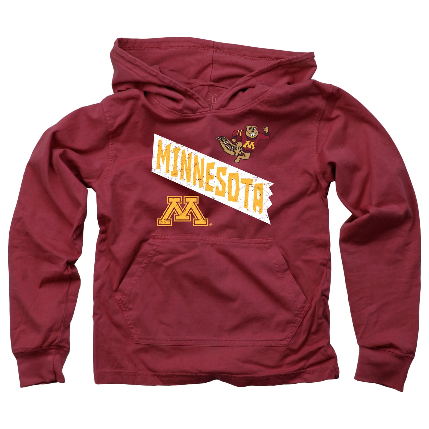 Minnesota Golden Gophers Youth Boys Jersey Hoodie