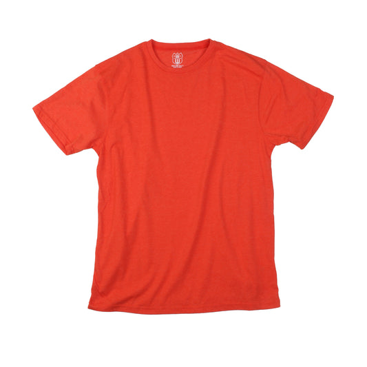 Men’s Blend Short Sleeve Tee - Orange Crush