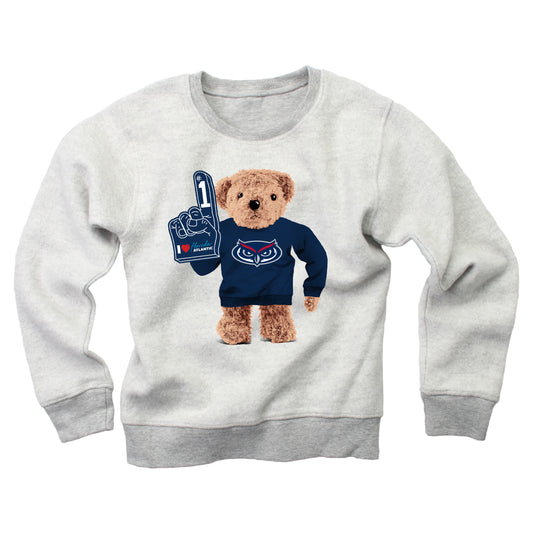 Florida Atlantic Owls Youth Reverse Fleece Crew
