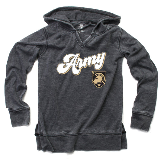 Army Black Knights NCAA Girls VNeck Hoodie Tee