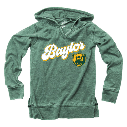 Baylor Bears NCAA Girls VNeck Hoodie Tee