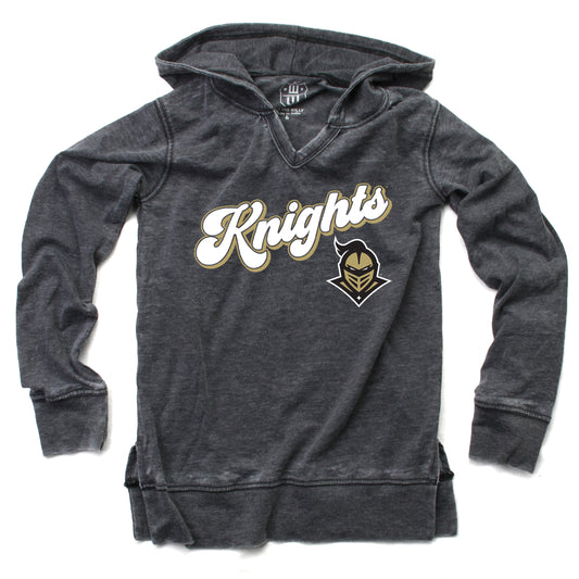 UCF Knights NCAA Girls VNeck Hoodie Tee