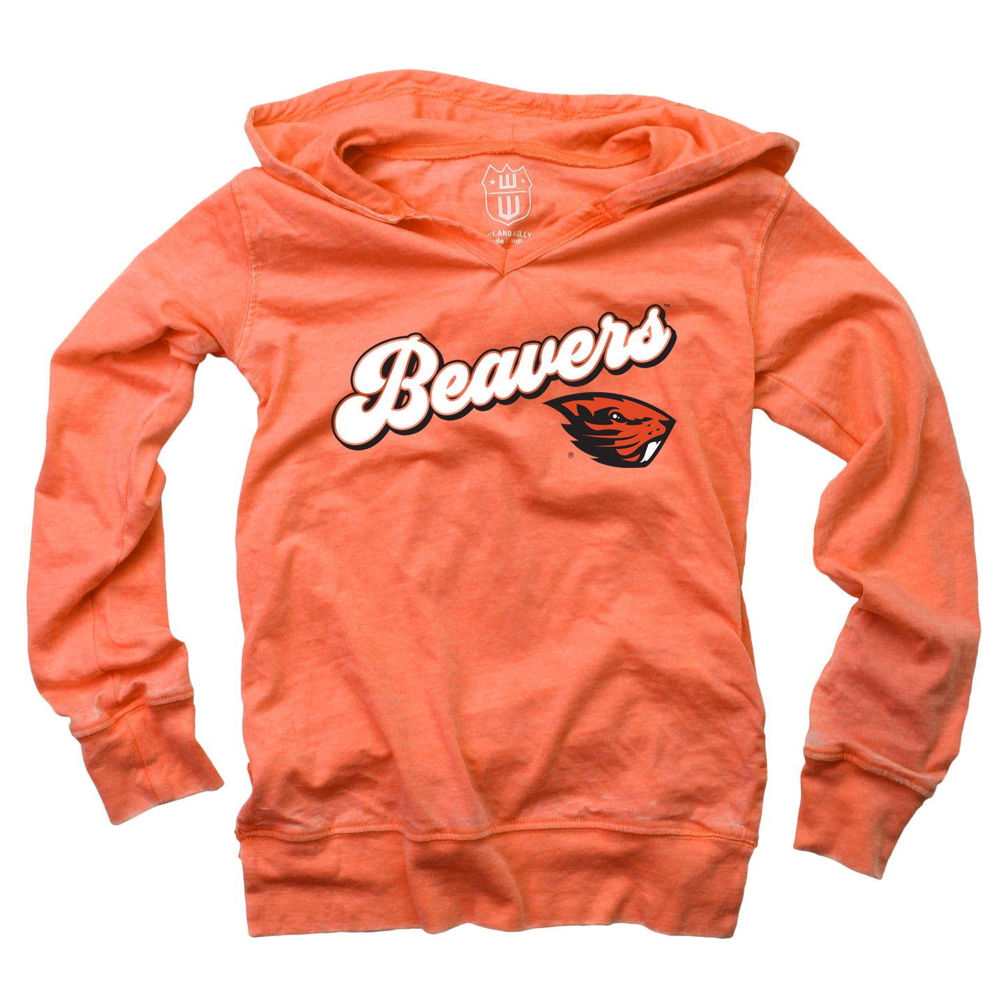 Oregon State Beavers NCAA Girls VNeck Hoodie Tee