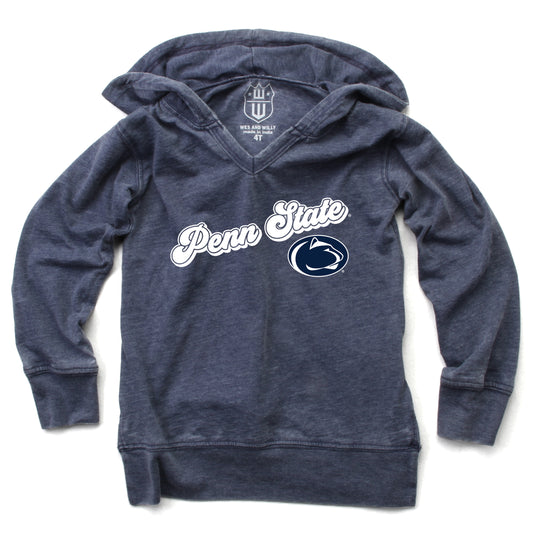 Penn State Nittany Lions NCAA Girls VNeck Hoodie Tee